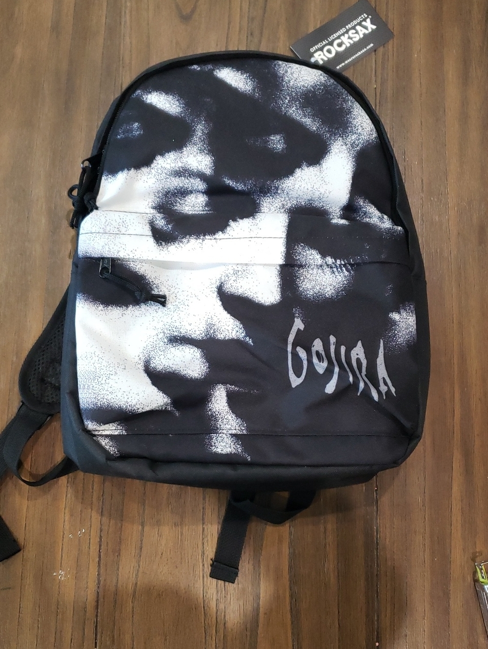 Mini Gojira Black & White Graphic Backpack - RockSax Licensed